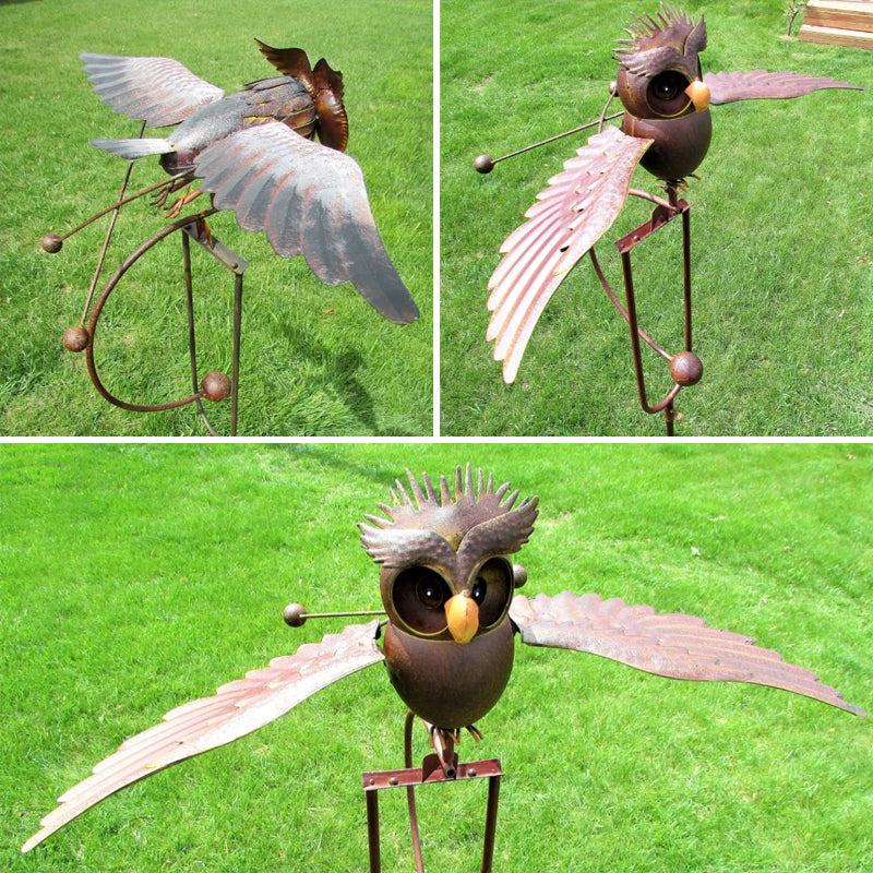 Garden Art-bird Patio Decoration | Bowlift