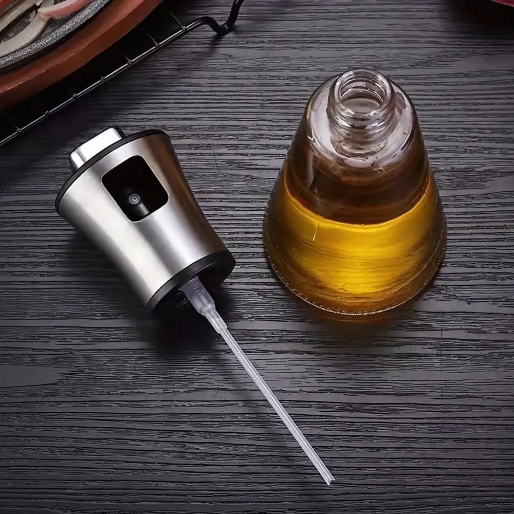 Skanto | Stainless Crystal Oil Spray Bottle