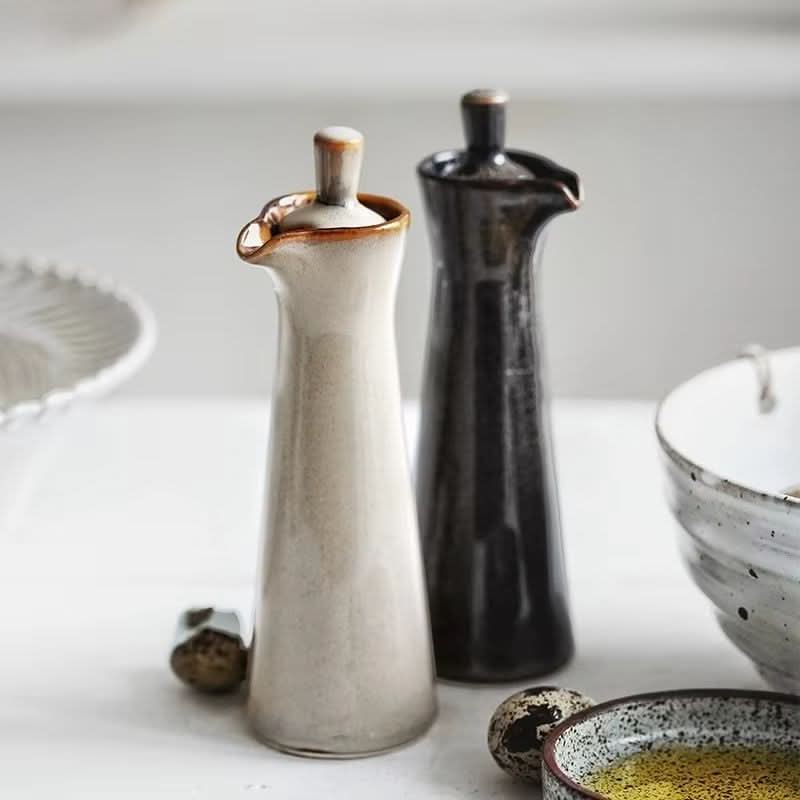 Skanto | Nordic Ceramic Oil and Spice Bottle – 120ml