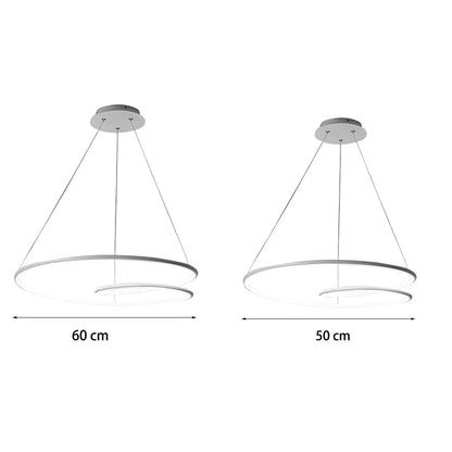 Modern LED Chandelier with Dimming Function – Pendant Light for Dining Room and Living Room | Karnz