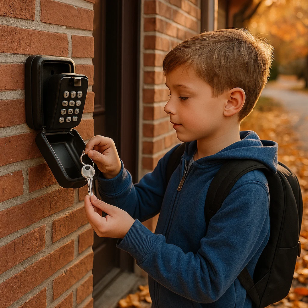 BowLift | KeyGuard Outdoor Safe – Weatherproof Wall-Mounted Key Box