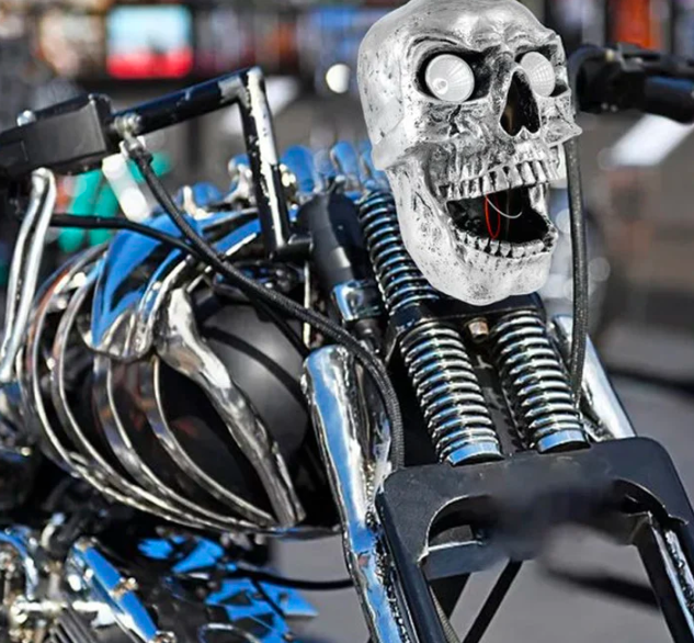 BowLift | LED Motorcycle Skull Light
