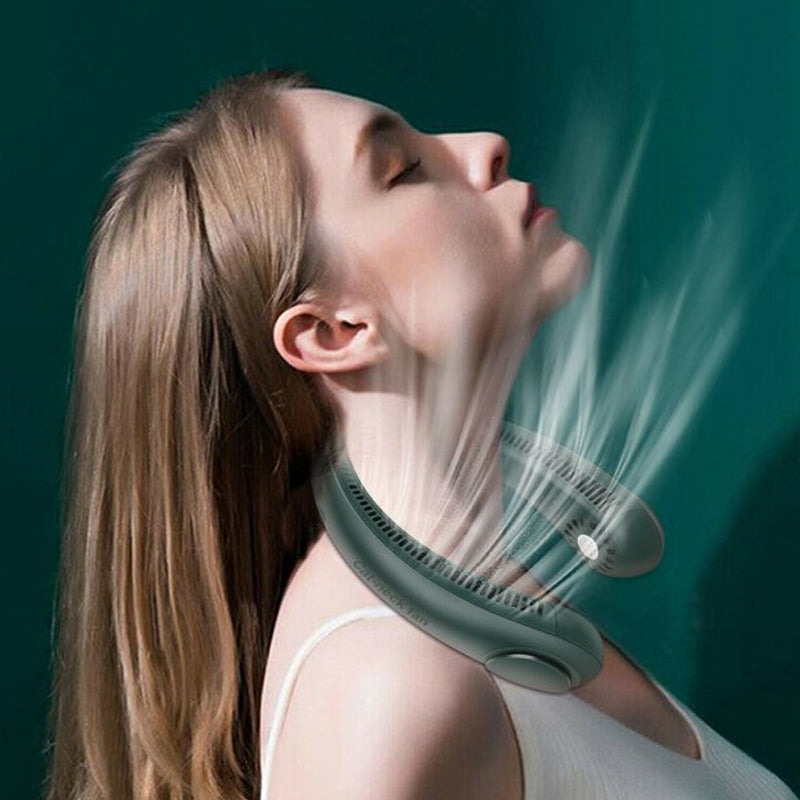 Hands-Free Portable Bladeless Neck Fan | Karnz
