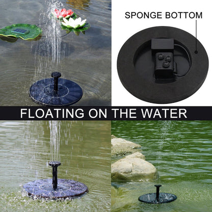 Skanto | Solar-Powered Bird Fountain with Light