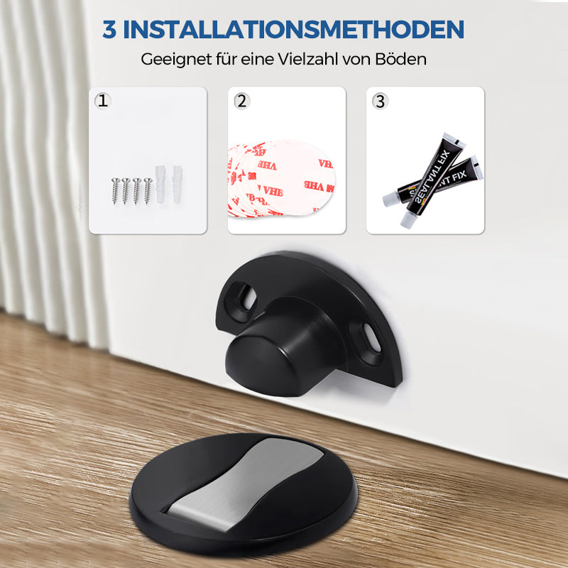 Skanto | Invisible Magnetic Door Stopper Made of Stainless Steel