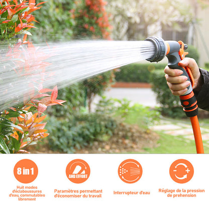 High pressure adjustable garden hose nozzle | Bowlift
