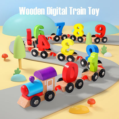 Skanto | Wooden Digital Train Toy