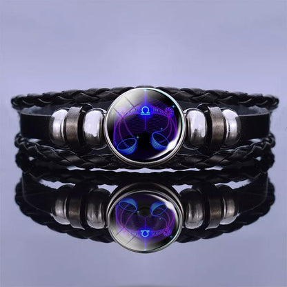 Bracelet with 12 zodiac signs