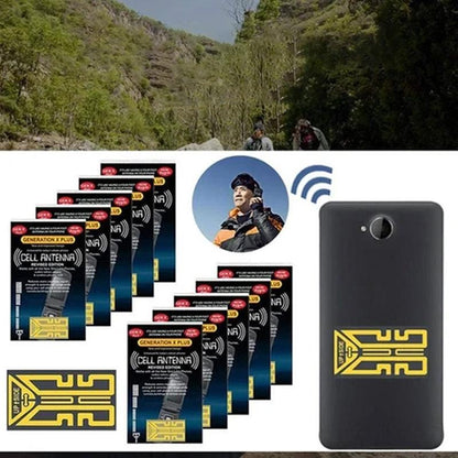 Signal booster for mobile phones