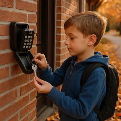 KeyGuard Outdoor Safe – Weather-Resistant Wall-Mounted Key Box | Kalsten