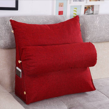 LoungeEase | Backrest Pillow for Reading and TV - Lumbar Support Adjustable Bed Pillow - Comfort Posture - Versatile Use Pillow Bowlift