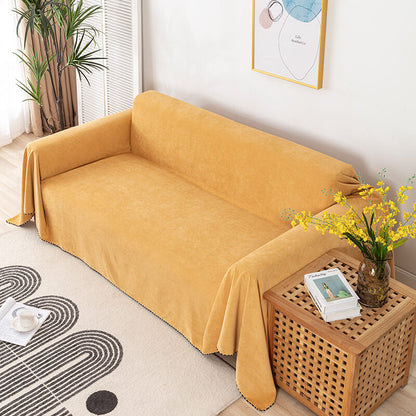 Premium Waterproof Sofa Throw Blanket Covers with Jacquard Edge