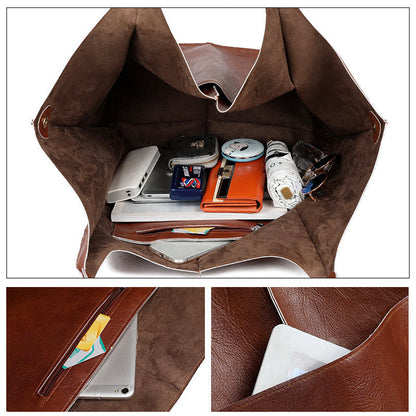 BowLift | Oversized Leather Tote