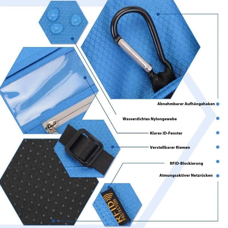 Travel wallet with RFID blocking