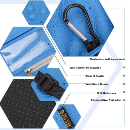 Travel wallet with RFID blocking