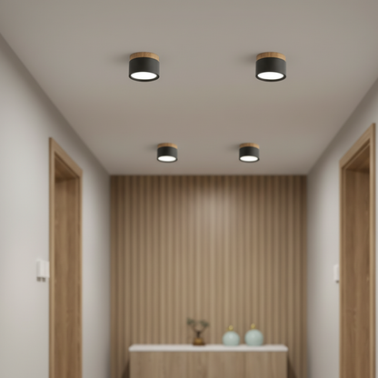 Aluminum LED Flush Mount Ceiling Light