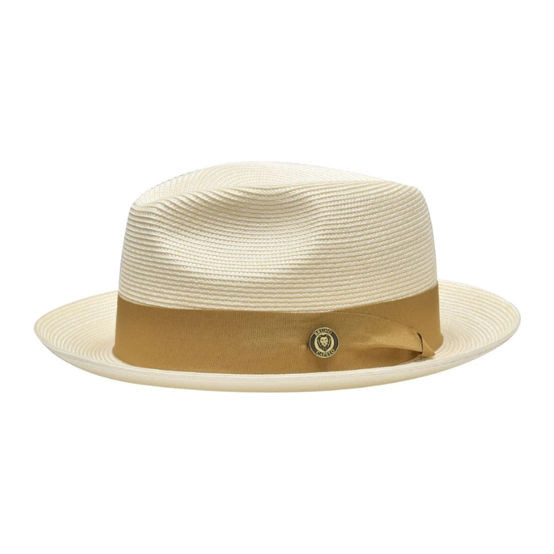 Natural Straw Fedora Hat | Bowlift