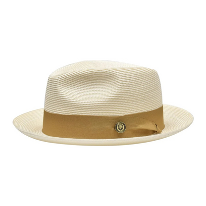 Natural Straw Fedora Hat | Bowlift