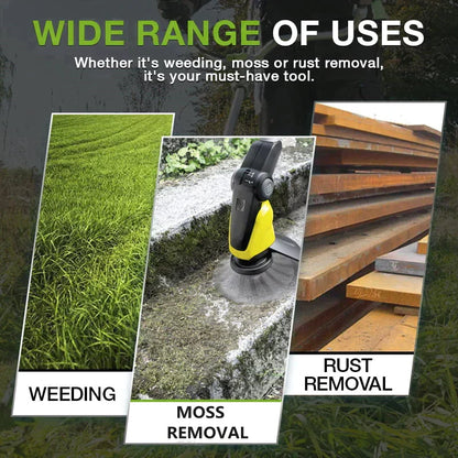 Steel wire grass cutting head