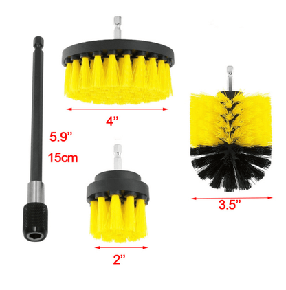 12-in-1 Cleaning Brush Set for Drill | Bowlift
