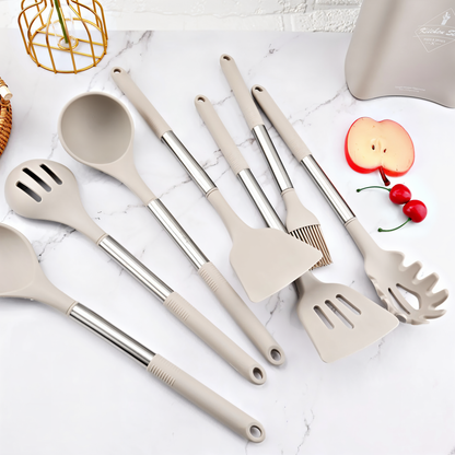 Skanto | 12-Piece Silicone Kitchen Utensil Set – Culinara Pro