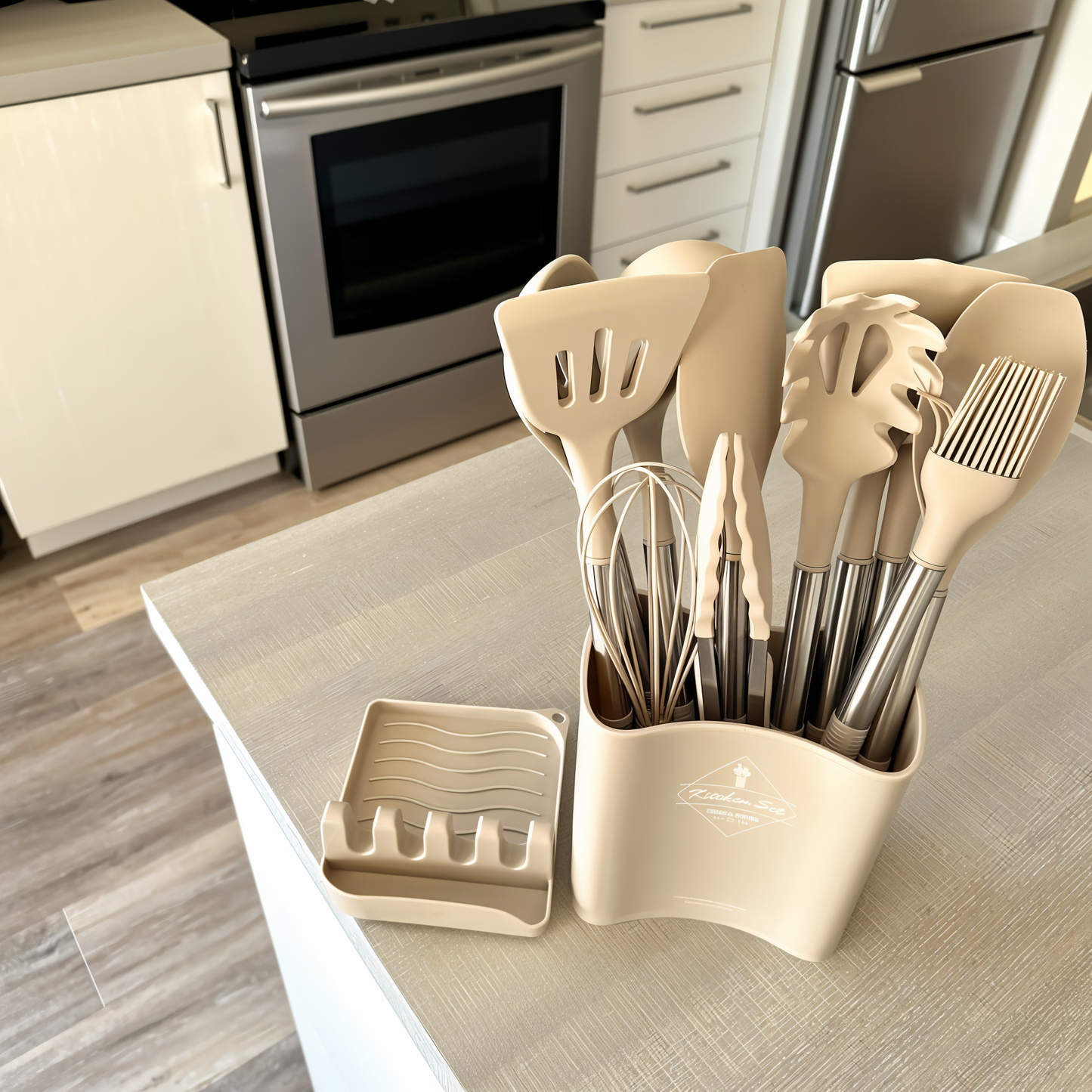 Skanto | 12-Piece Silicone Kitchen Utensil Set – Culinara Pro