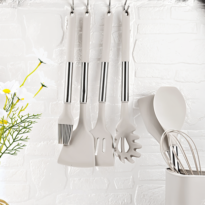 12-piece Silicone Kitchen Utensil Set – Culinara Pro