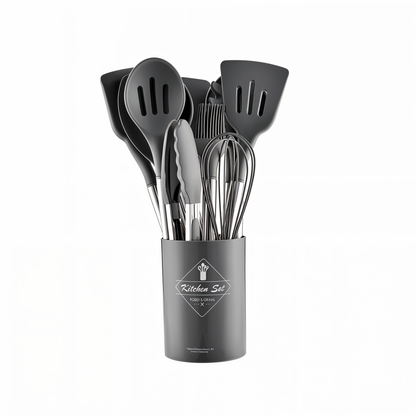 12-piece Silicone Kitchen Utensil Set – Culinara Pro