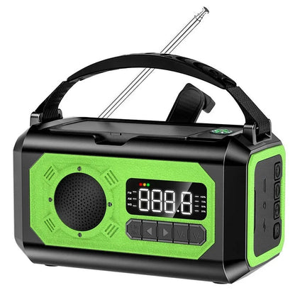 StormGuard Weather Radio – 12000mAh Emergency Radio with Power Bank, Dual Solar Panel and NOAA | Kalsten