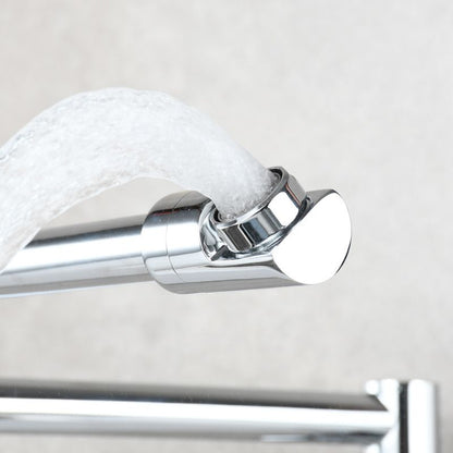 Kalsten | Modern Pull-down Faucet Single Handle Wall Mounted Pot Filler Low Profile 1-Hole Filler