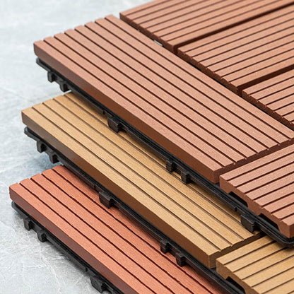BowLift | Classic wooden tiles for garden patio flooring to lay