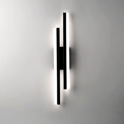 Skanto | Alana Modern LED Wall Light - Elegant Black/Gold Wall Lamp for Living Room and Bedroom