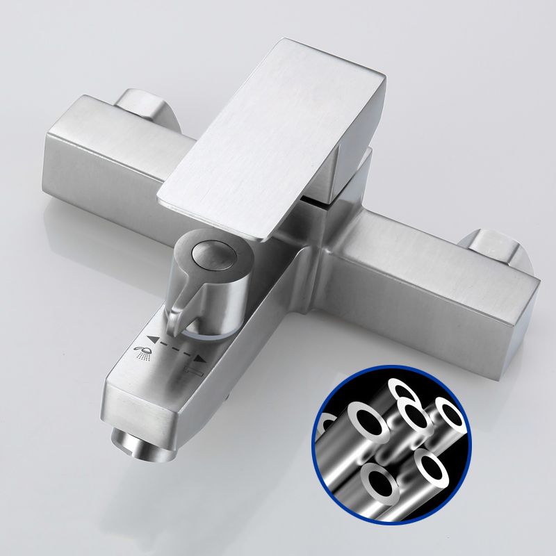 BowLift | Modern Bathtub Faucet Mounting Kit 304 Stainless Steel Wall Mount Bathroom Faucet
