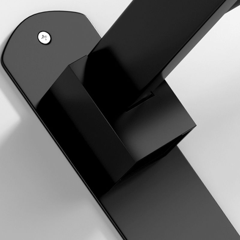 Black modern bathroom accessory set Stainless steel bathroom fixtures