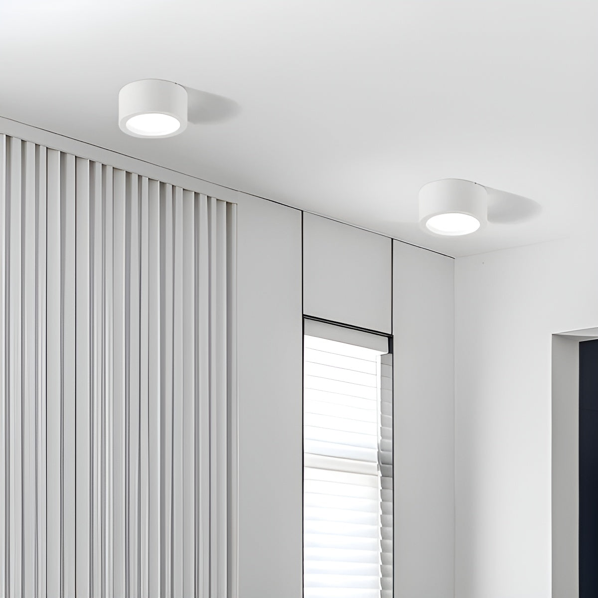 Modern LED Ceiling Light – Round Shape & Warm LED Light | Cozy Lighting for Every Room | Karnz