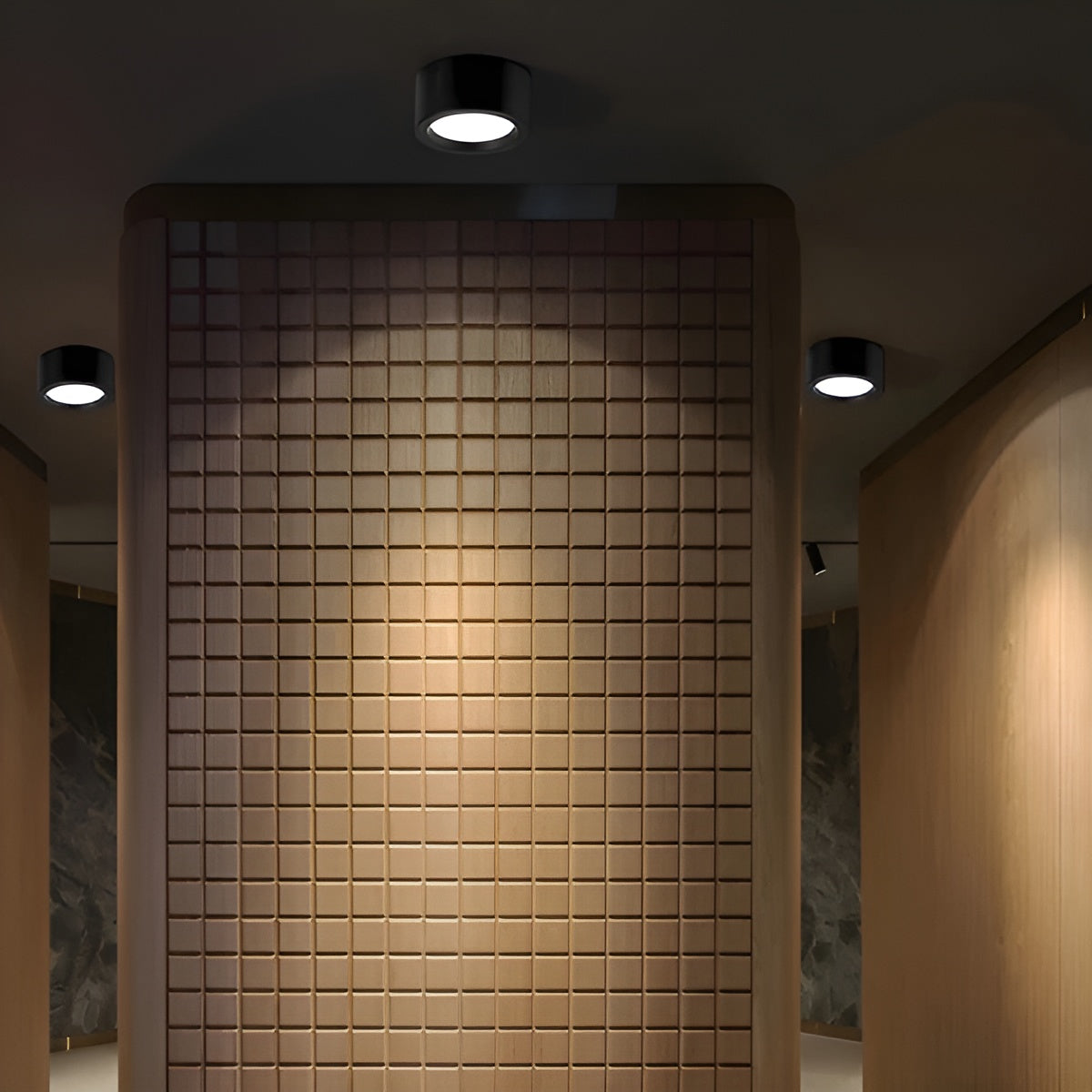 Modern LED Ceiling Light – Round Shape & Warm LED Light | Cozy Lighting for Every Room | Karnz