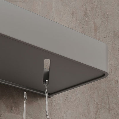 BowLift | Minimalist Matt Metal Bathroom Accessory Set Modern Bathroom Shelf