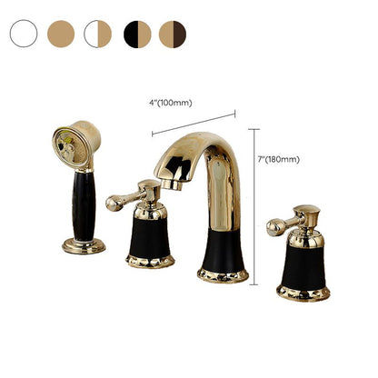 BowLift | Contemporary Tub Faucet Deck Mount Trim Bathtub Faucet Trim for Bathroom