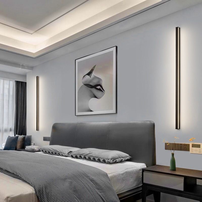 BowLift | Minimalistic linear wall light LED atmospheric lighting