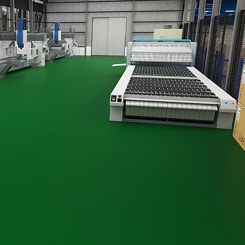 BowLift | Solid Color Plastic Flooring Modern Water-Resistant Square Edge Floor Tiles