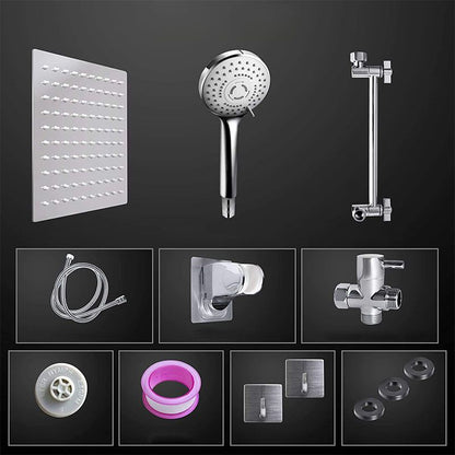 BowLift | Modern shower combination spray 5 setting patterns handheld shower head with large shower head