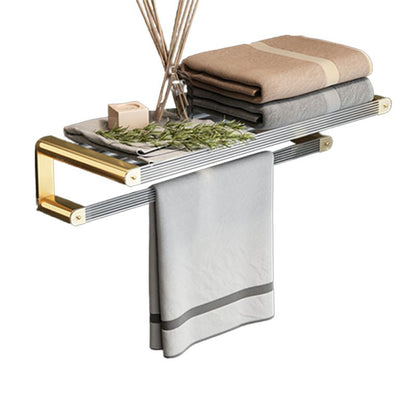 BowLift | Modern Bathroom Accessory Set Bathroom Shelf Gold Towel Holder Bathroom Hardware Set