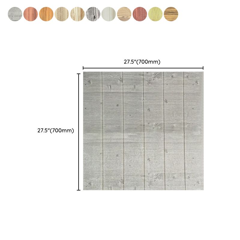 BowLift | Modern Tin Wall Paneling Smooth Wall Ceiling Wood Plank Set of 6