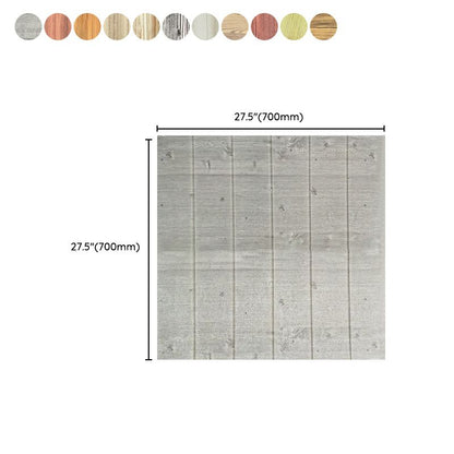 BowLift | Modern Tin Wall Paneling Smooth Wall Ceiling Wood Plank Set of 6