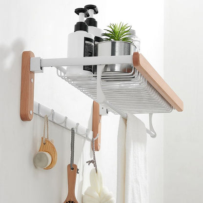 BowLift | White Bathroom Set Solid Wood & Aluminium Bathroom Accessories individually or as a set