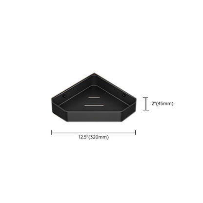 BowLift | Modern Bathroom Set Matte Black Bathroom Shelf Towel Holder Bathroom Accessories Set