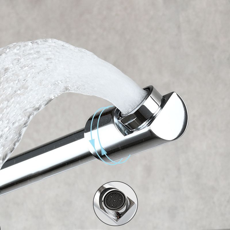 BowLift | Modern Pull-down Faucet Single Handle Wall Mounted Pot Filler Low Profile 1-Hole Filler