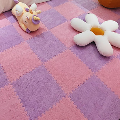 BowLift | Modern Tiles and Carpet Plush Cut Composite Non-Slip Carpet Tiles