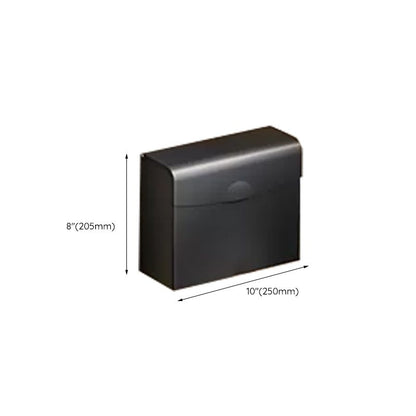 BowLift | Contemporary bathroom accessory set with black finish and bath shelf/towel bar
