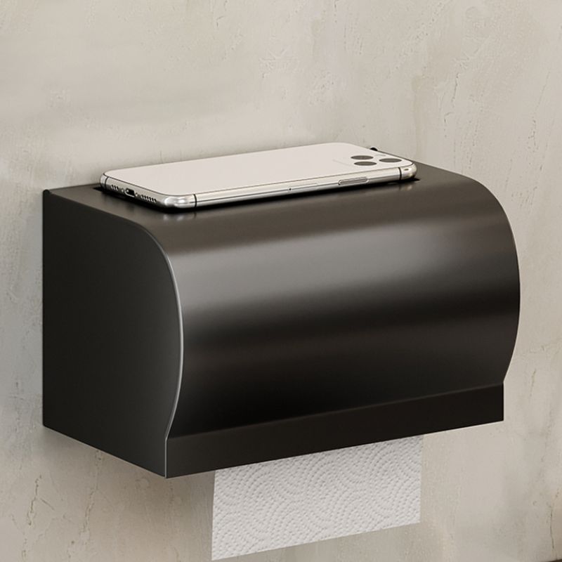 BowLift | Modern Bathroom Accessory Set Black Bathroom Shelf Bathroom Accessory Set